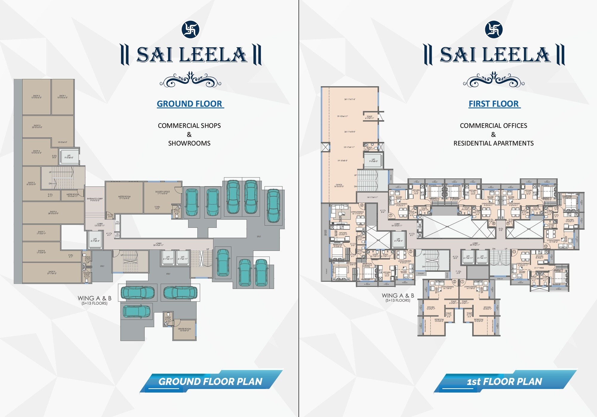 Sairam Leela Floor Plans 1