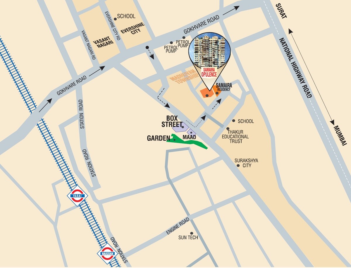 Samaira Opulence Location Image