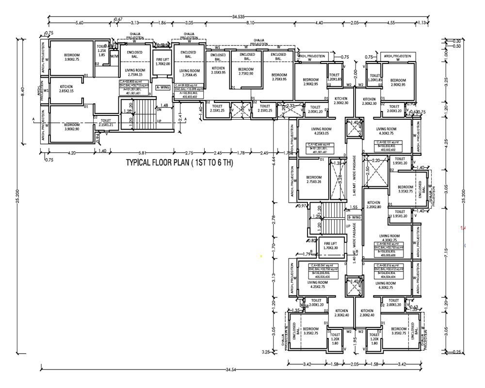Satya Terra Vista Floor Plans