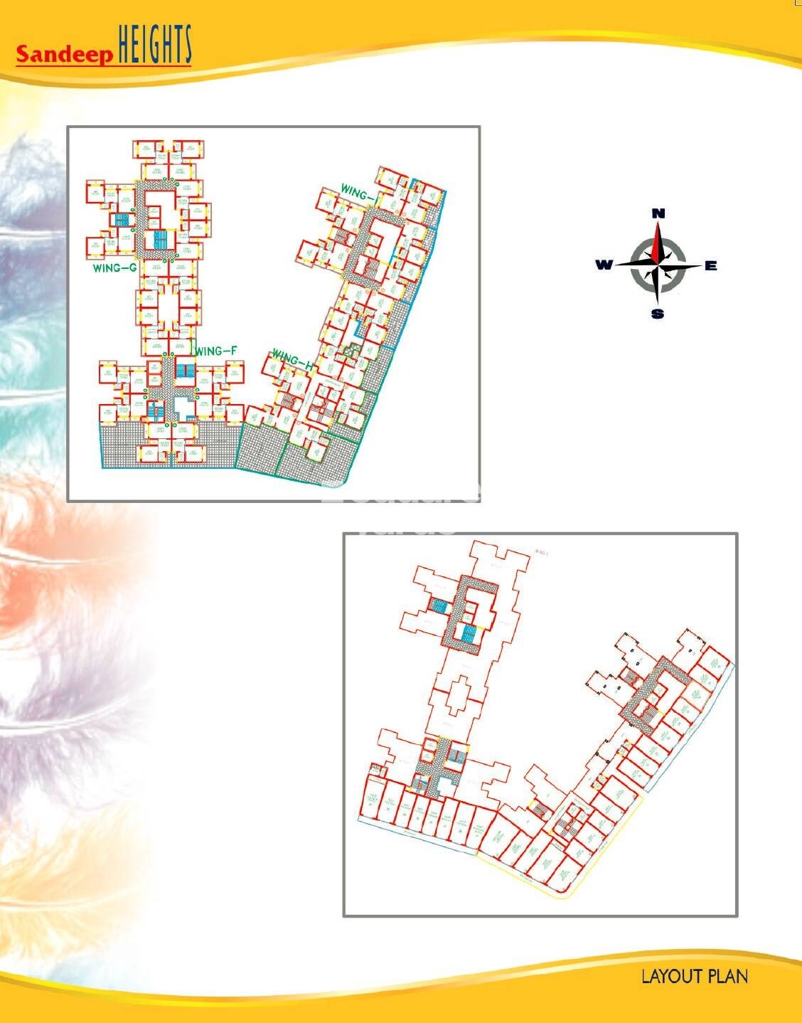 SB Lifespaces Sandeep Heights Master Plan Image