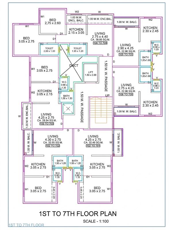 Shagun Bhagwati Vastu Floor Plans