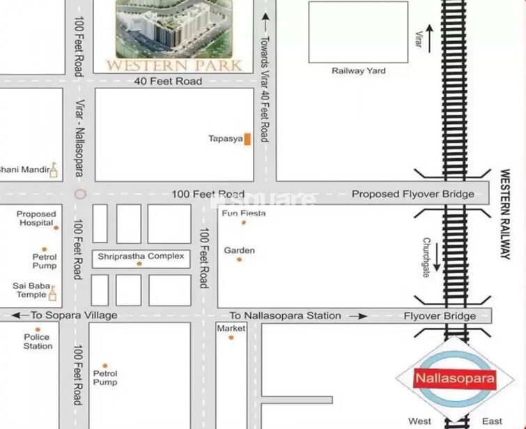 Shakti Western Park Location Image