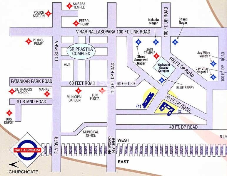 Shalibhadra Shreenath Nagar Location Image