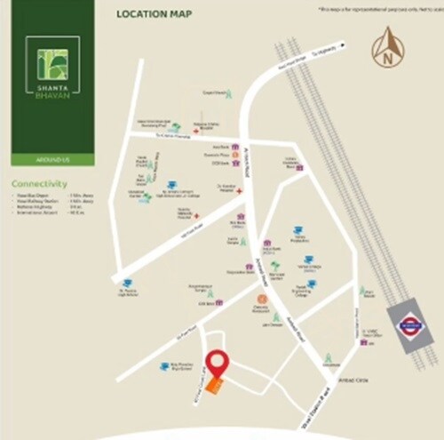 Shanta Bhavan Location Image