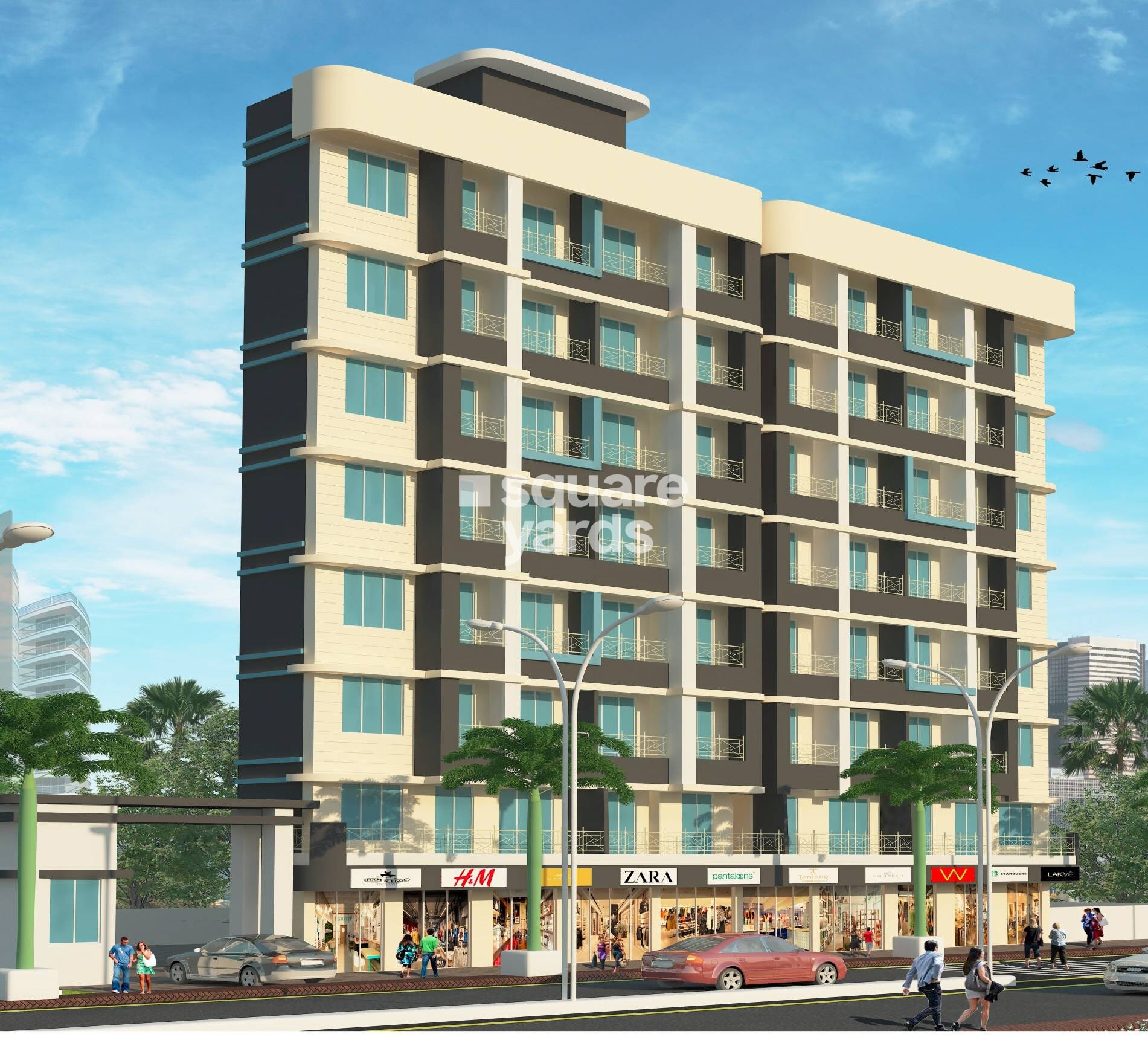 Shantee Sunshine Residency Tower View 1