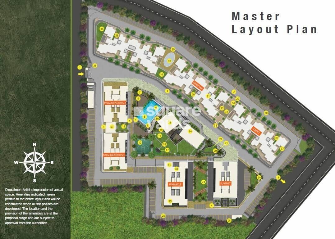 Shapoorji Pallonji Joyville Palm Meadows Master Plan Image