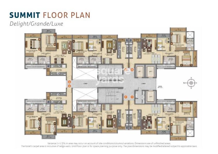 Shapoorji Pallonji Joyville Floor Plans 1