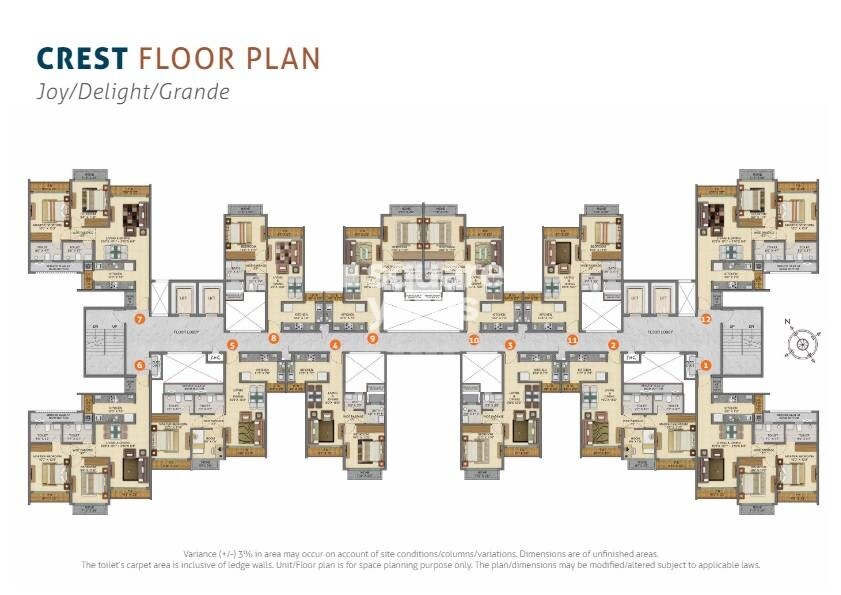 Shapoorji Pallonji Joyville Floor Plans 3