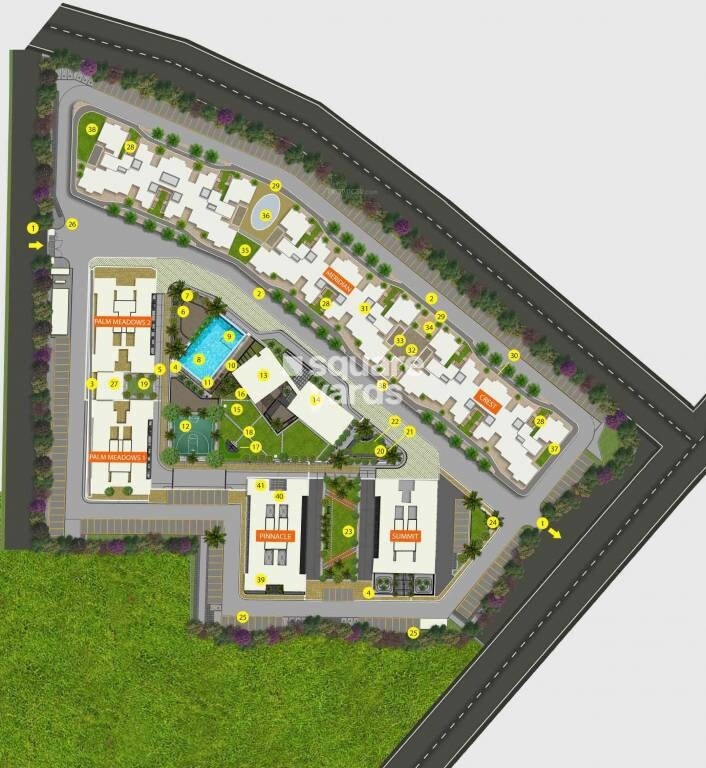 Shapoorji Pallonji Virar Palm Grove Master Plan Image