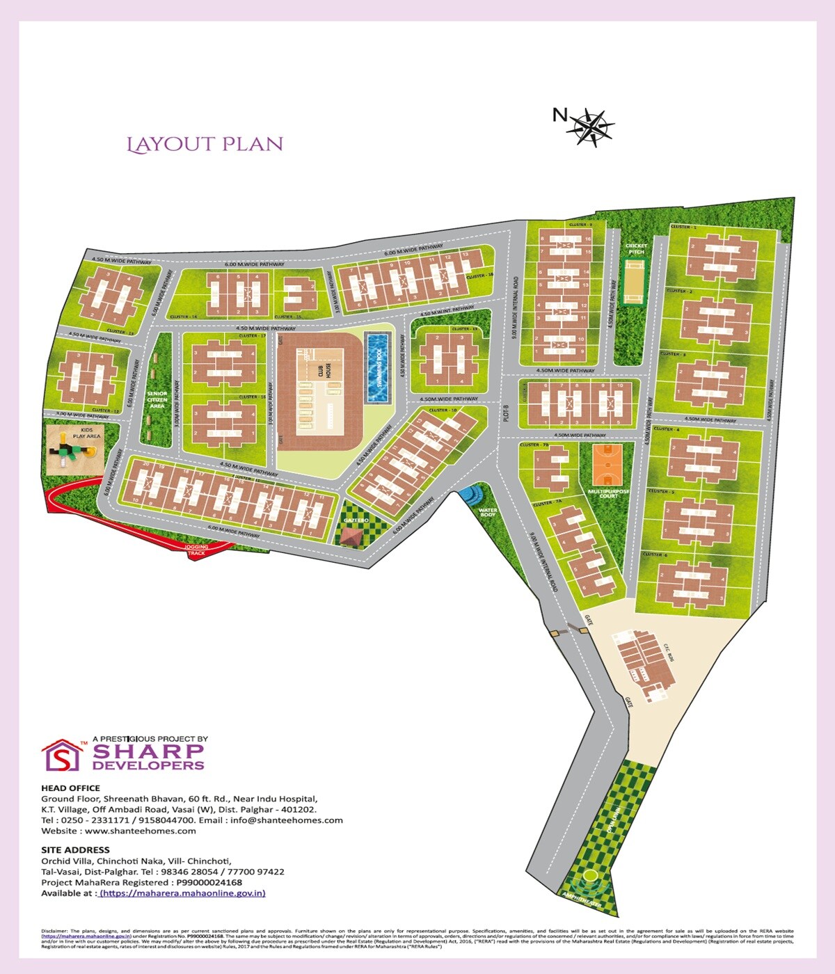 Sharp Orchid Villa Master Plan 1
