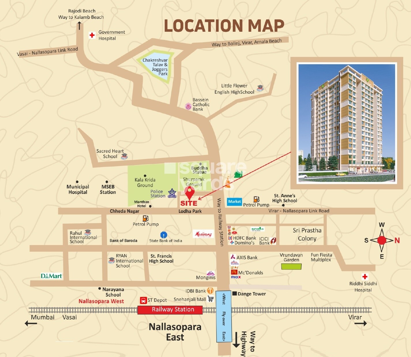 Shiv Karari Heights Location Image