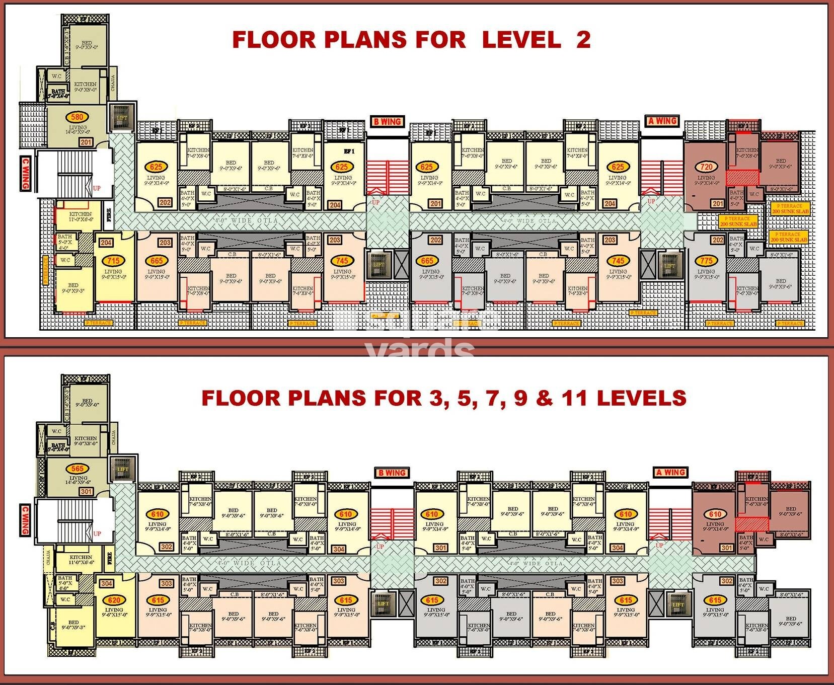 Shivani Gemini CHS Floor Plans