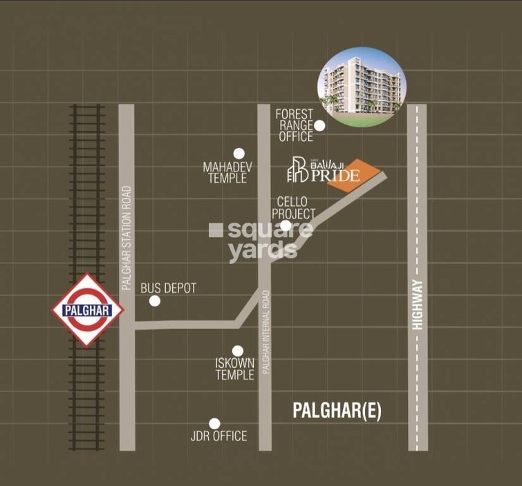 Shree Balaji Pride Location Image