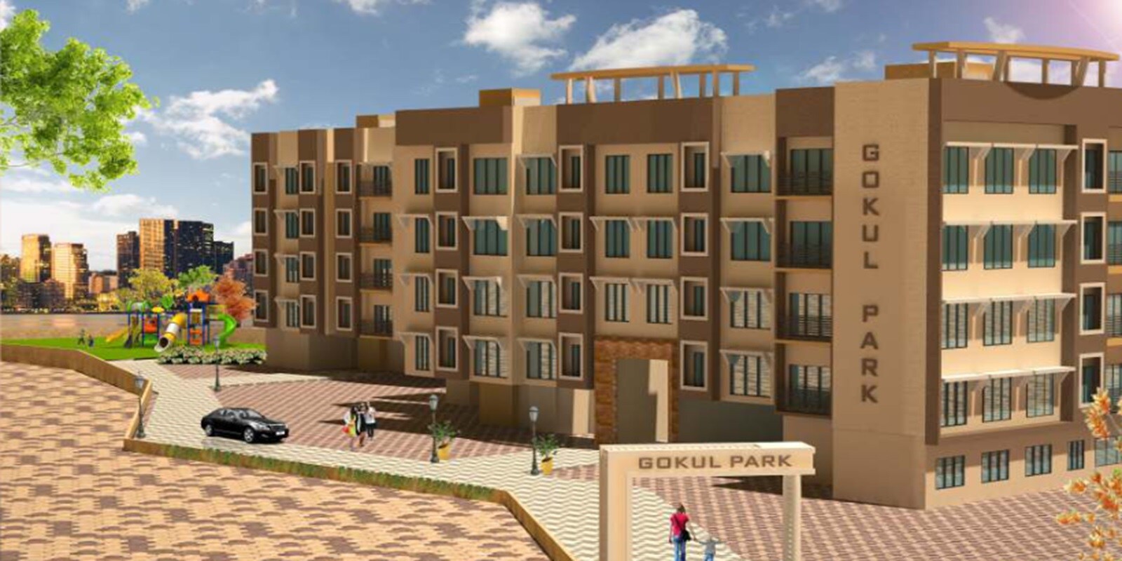 Shree Ganesh Gokul Park residential project in Vasai East