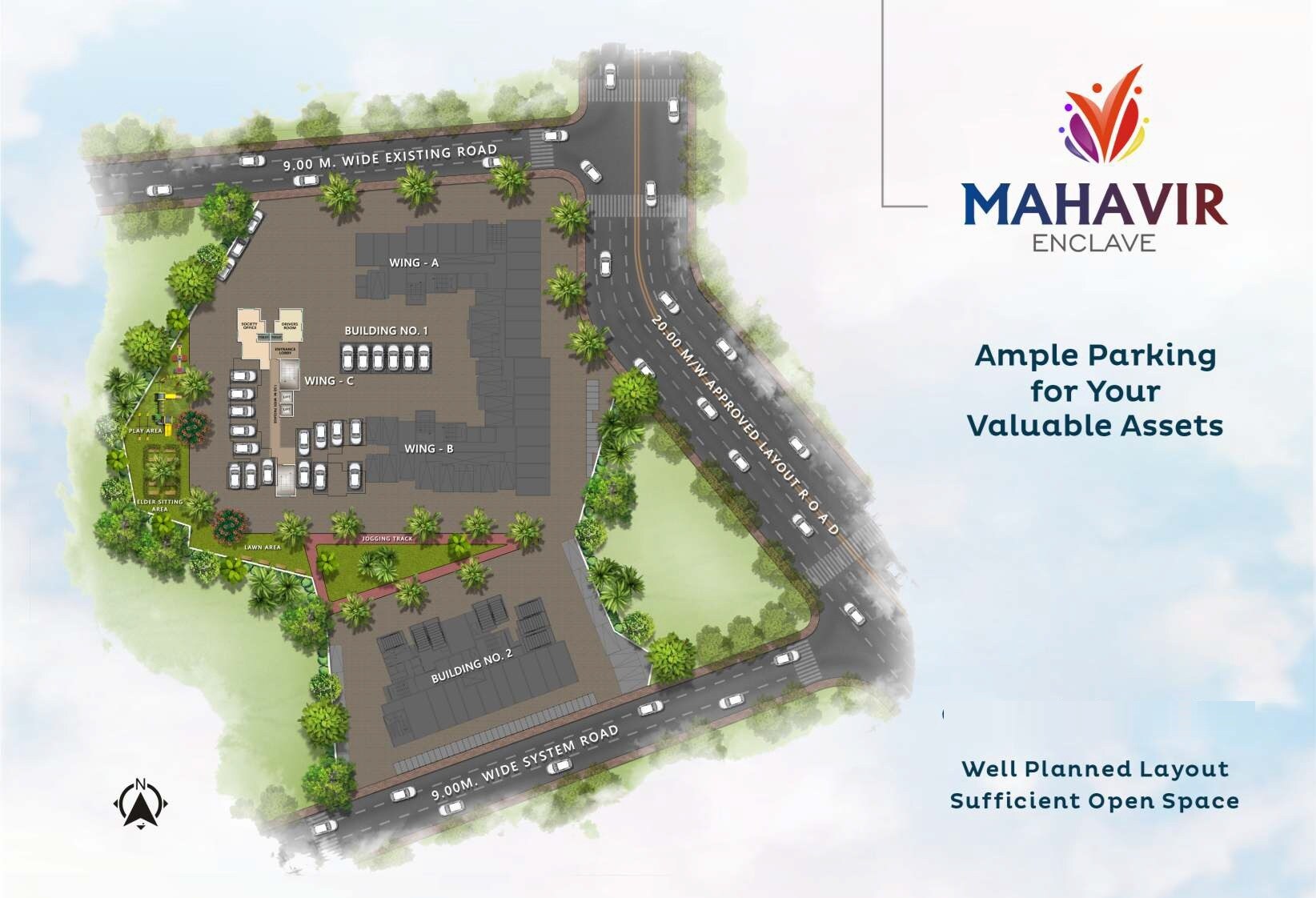 Shree Mahavir Enclave Master Plan 1