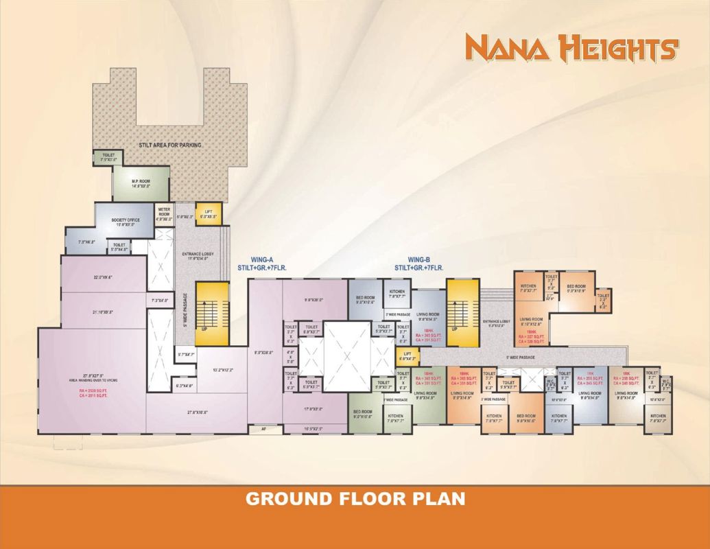 Shree Nana Heights Floor Plans