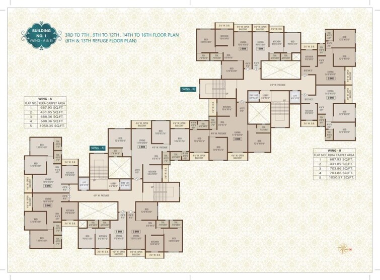 Shree Ostwal Emperial Floor Plans 2