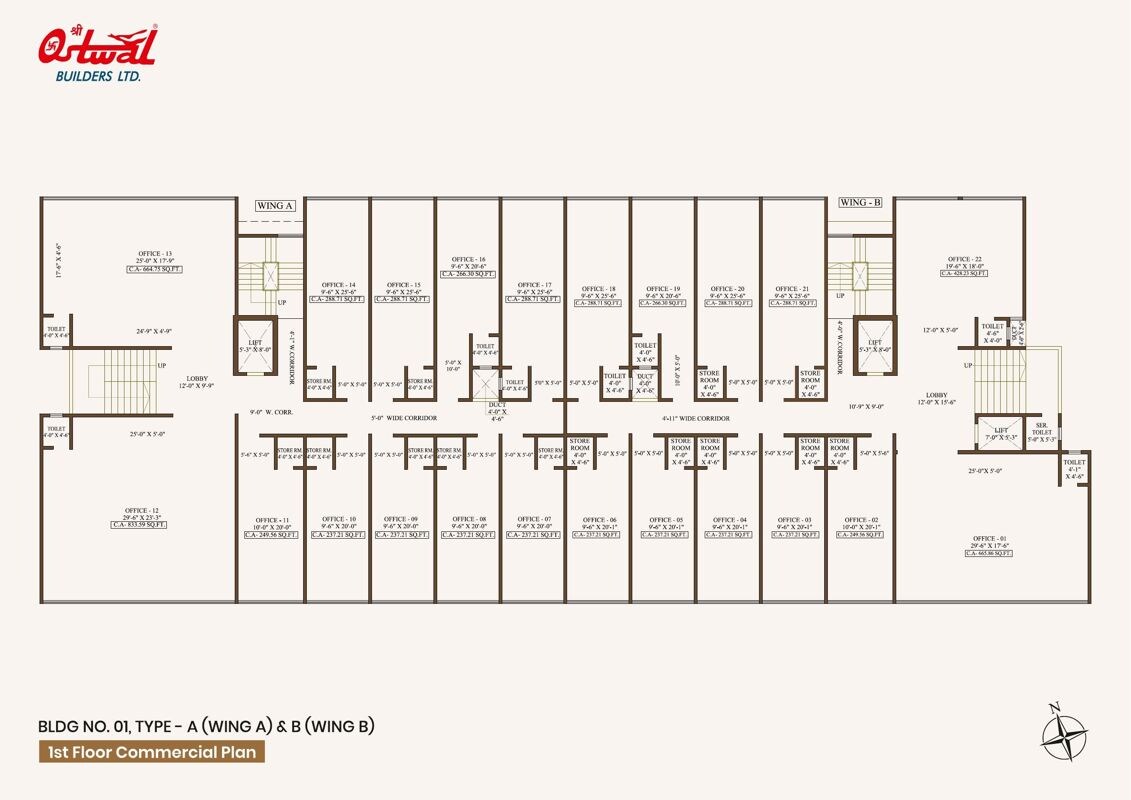 Shree Ostwal Woods Floor Plans