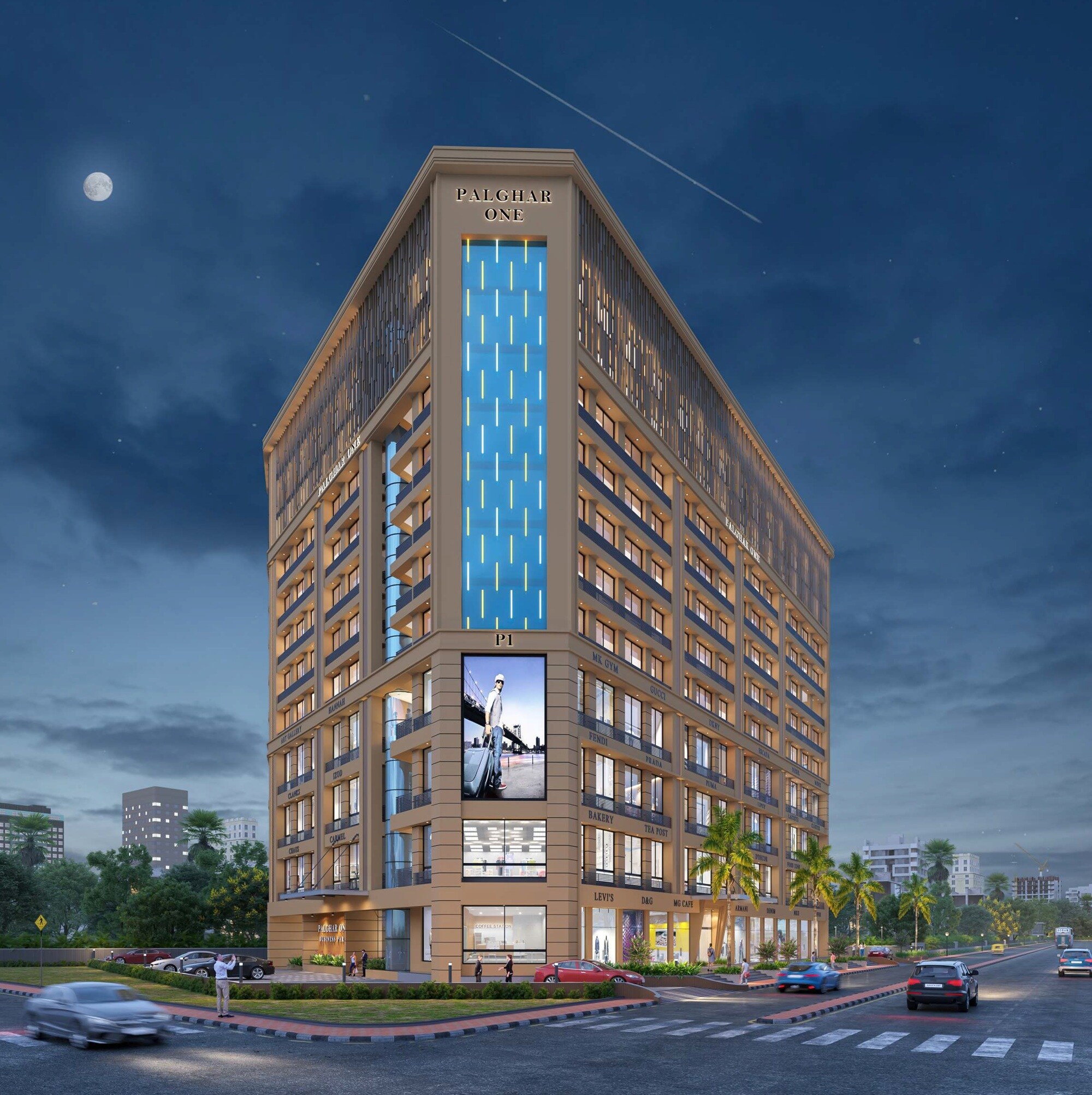 Shree Palghar One Commercial Exteriors 1