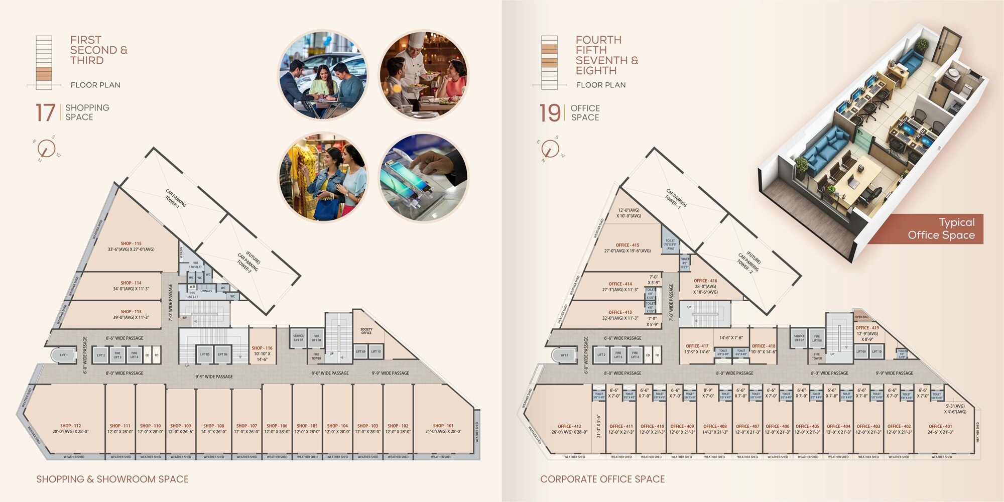 Shree Palghar One Floor Plans