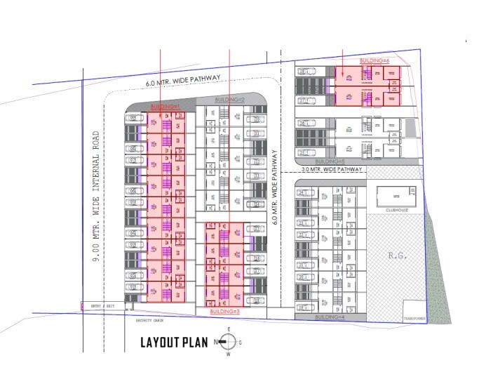 Shree Salasar Row Villas Master Plan 1