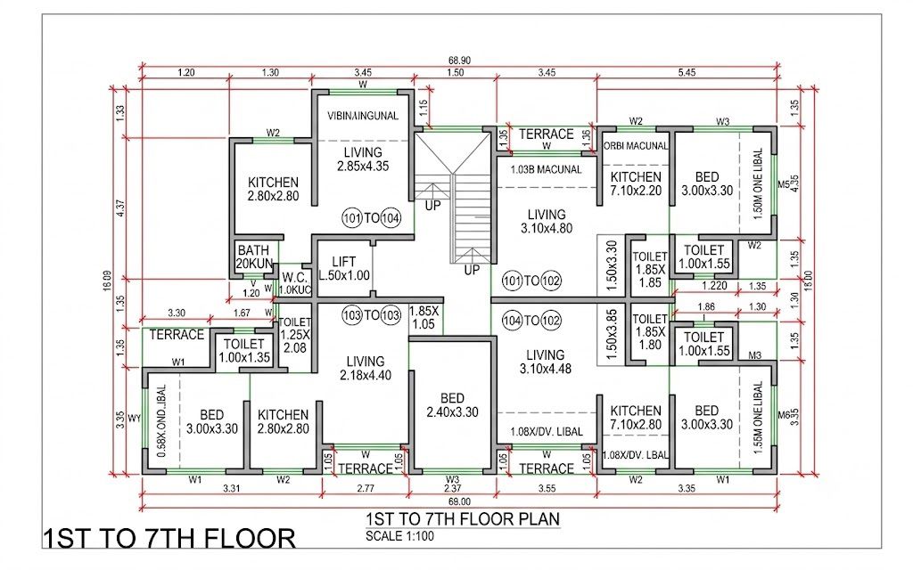 Shree Samata CHS Floor Plans