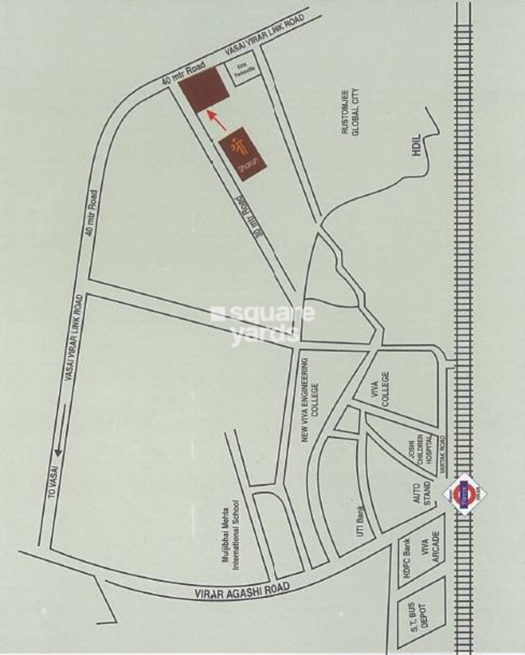 Shree Shakun Greens Location Image