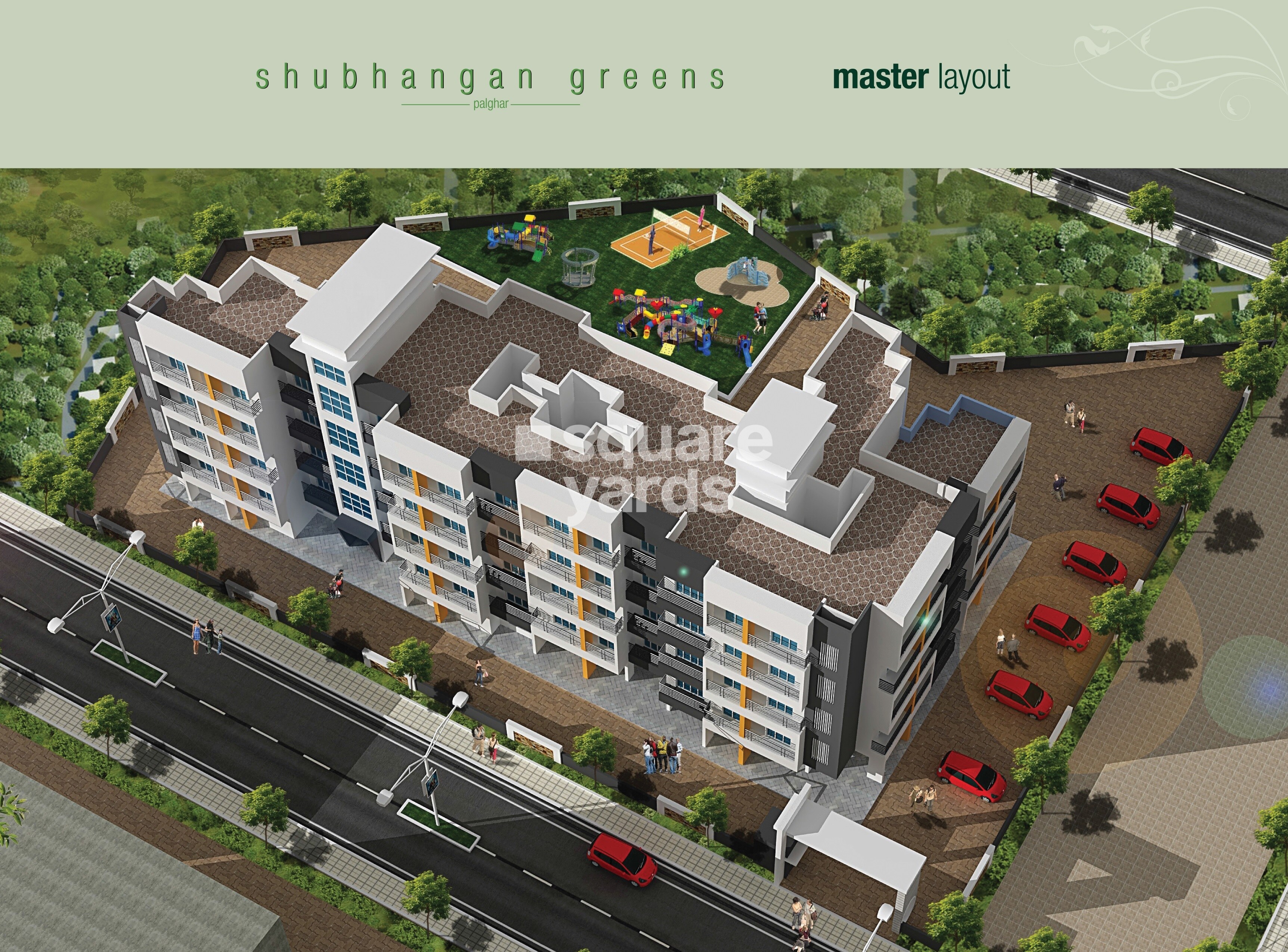 Shree-Shubhangan-Greens_a large building with a lot of windows