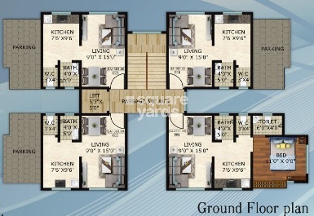 Shrijee Madhav Vatika Floor Plans 1