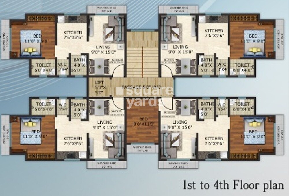 Shrijee Madhav Vatika Floor Plans 2