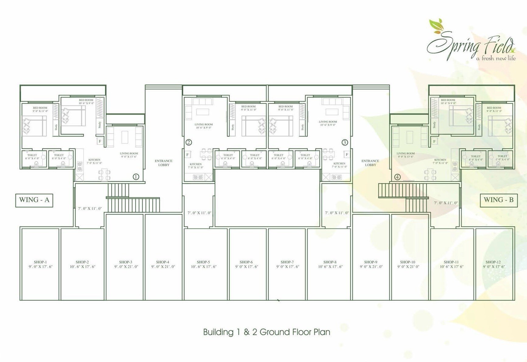 Shyam Sagar Spring Field Floor Plans 1