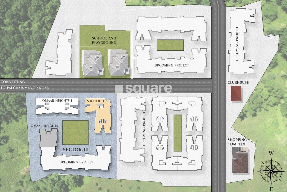 SK Heights Palghar Master Plan 1