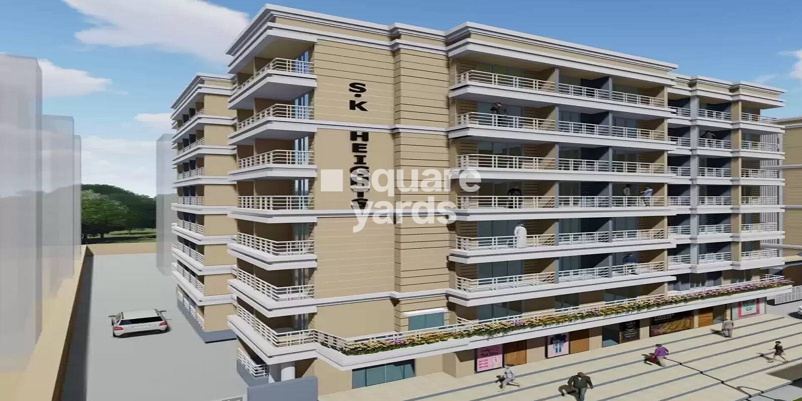 SK Heights Palghar residential project in Shelwadi