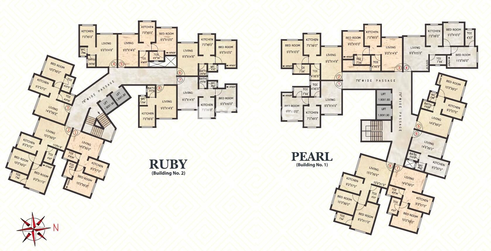Skyline Enclave Floor Plans