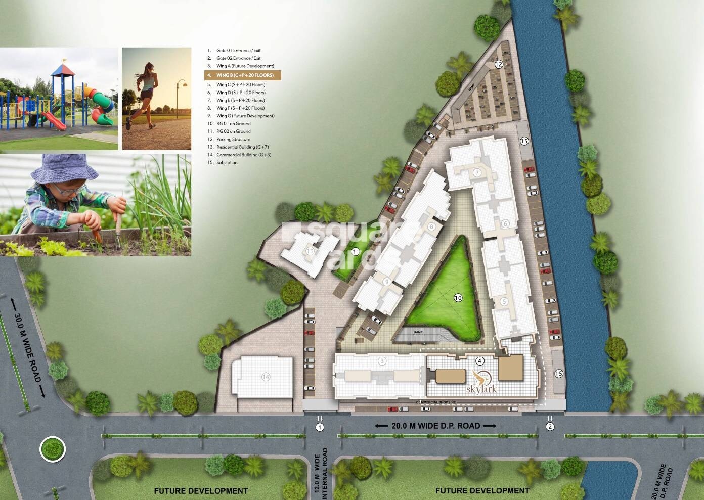Space Yashwant County Master Plan Image