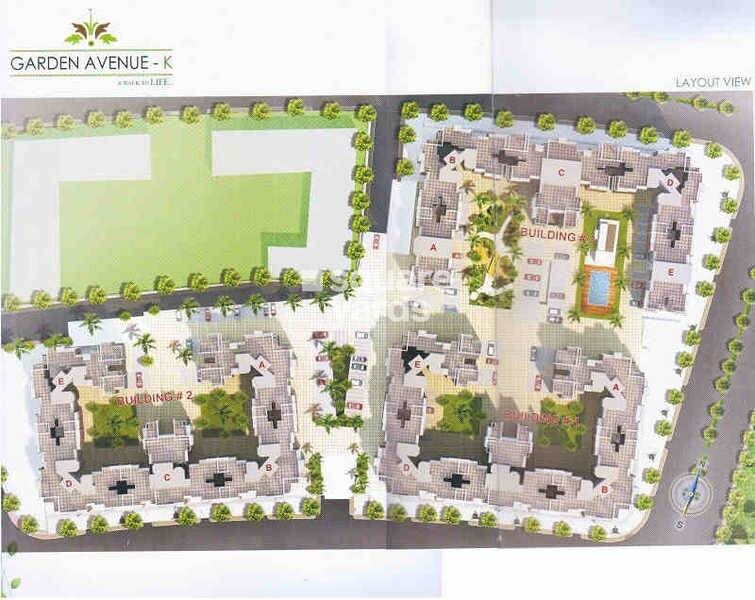 Sri Dutt Garden Avenue K Master Plan Image