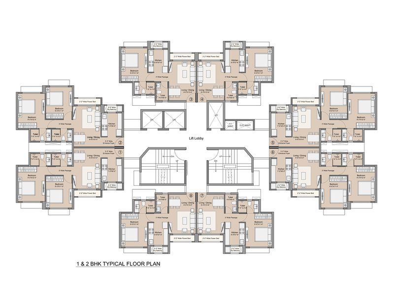Sunteck Hillview Floor Plans