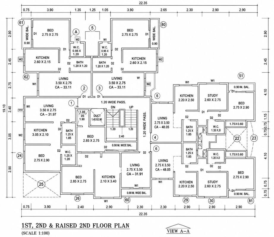 Suryanarayan Bhakti Apartment Floor Plans