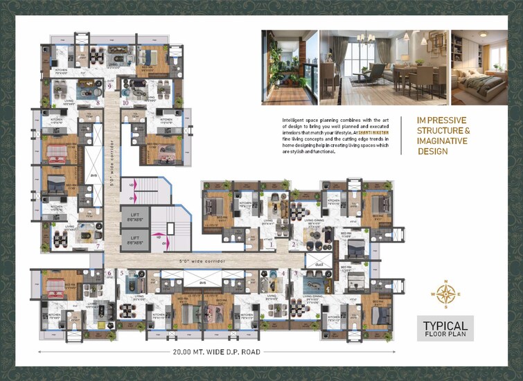SVBP Shanti Niketan Floor Plans