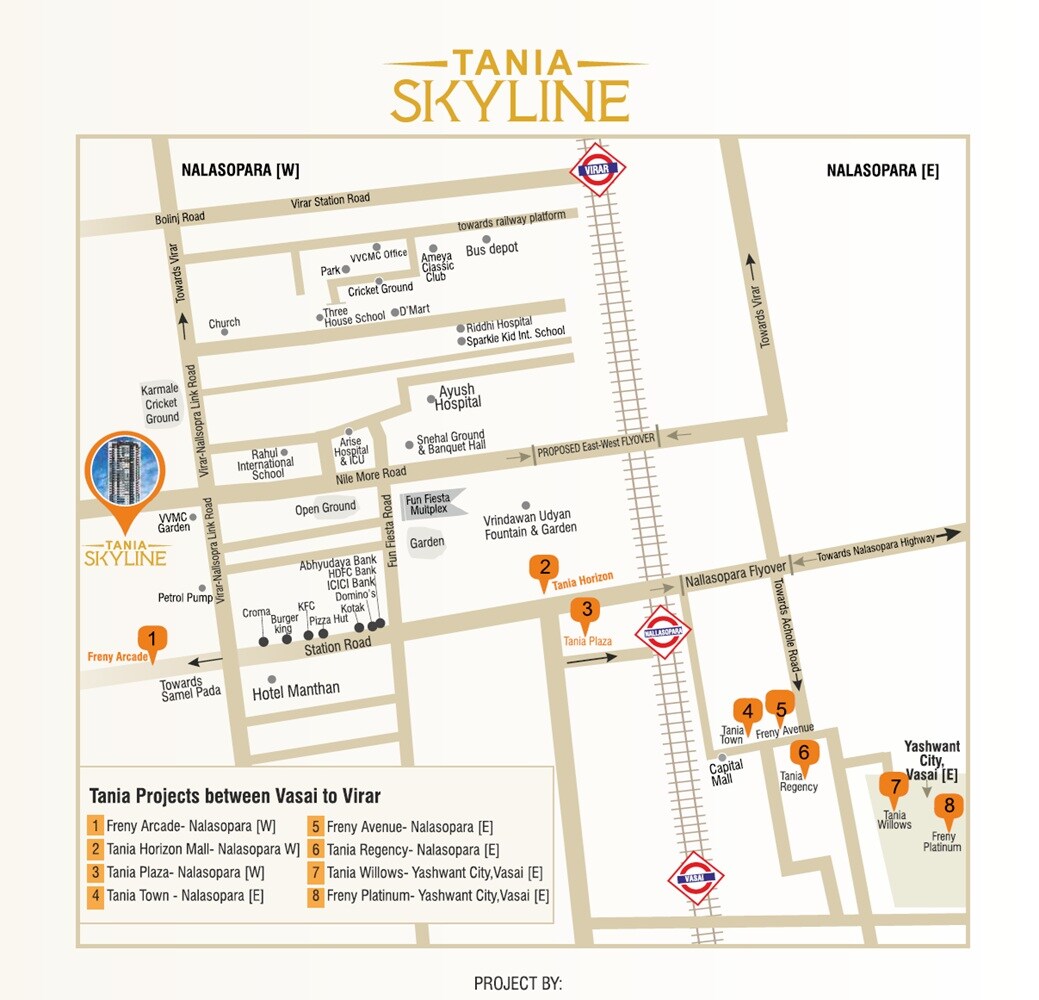 Tania Skyline Location Image