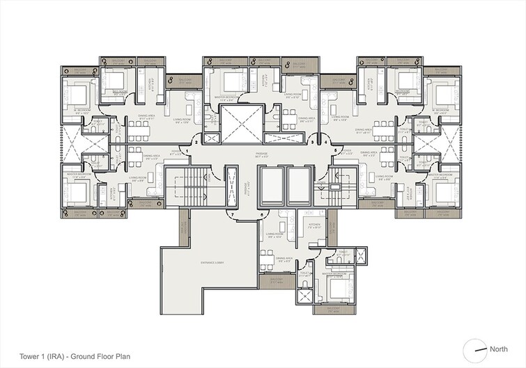 Techton Akhand Floor Plans 1