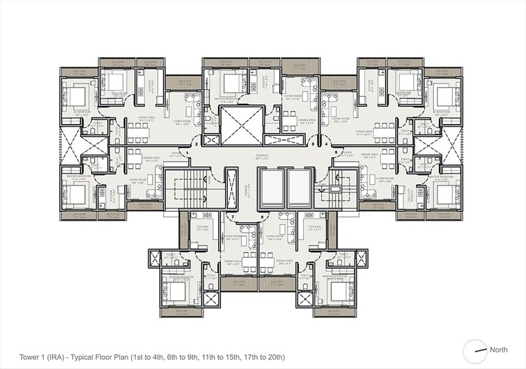 Techton Akhand Floor Plans 2