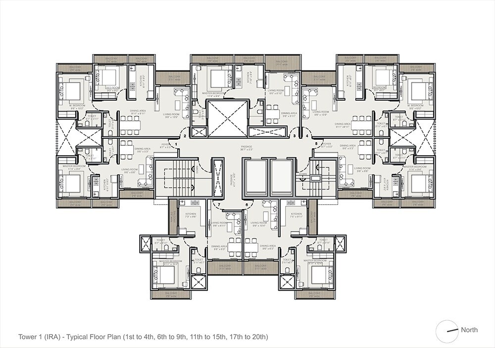 Techton Akhand Floor Plans 2