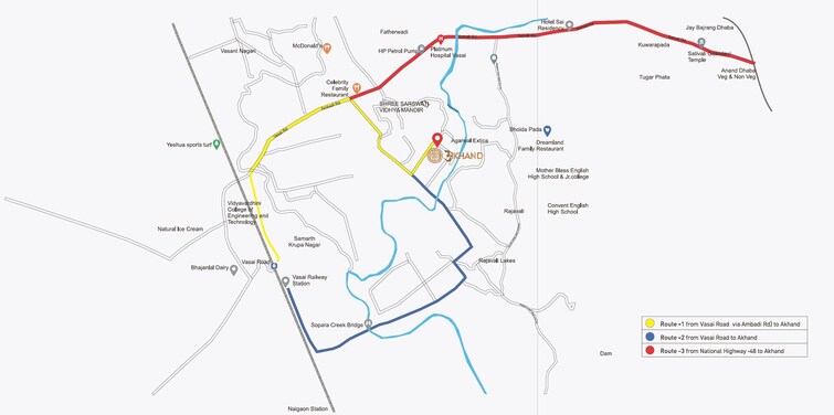 Techton Akhand Location Image