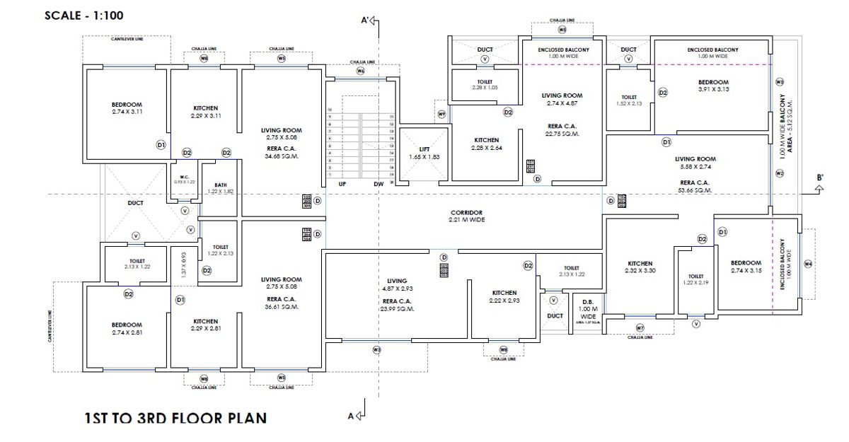 Thakkar Gokul Mathura Heights Floor Plans
