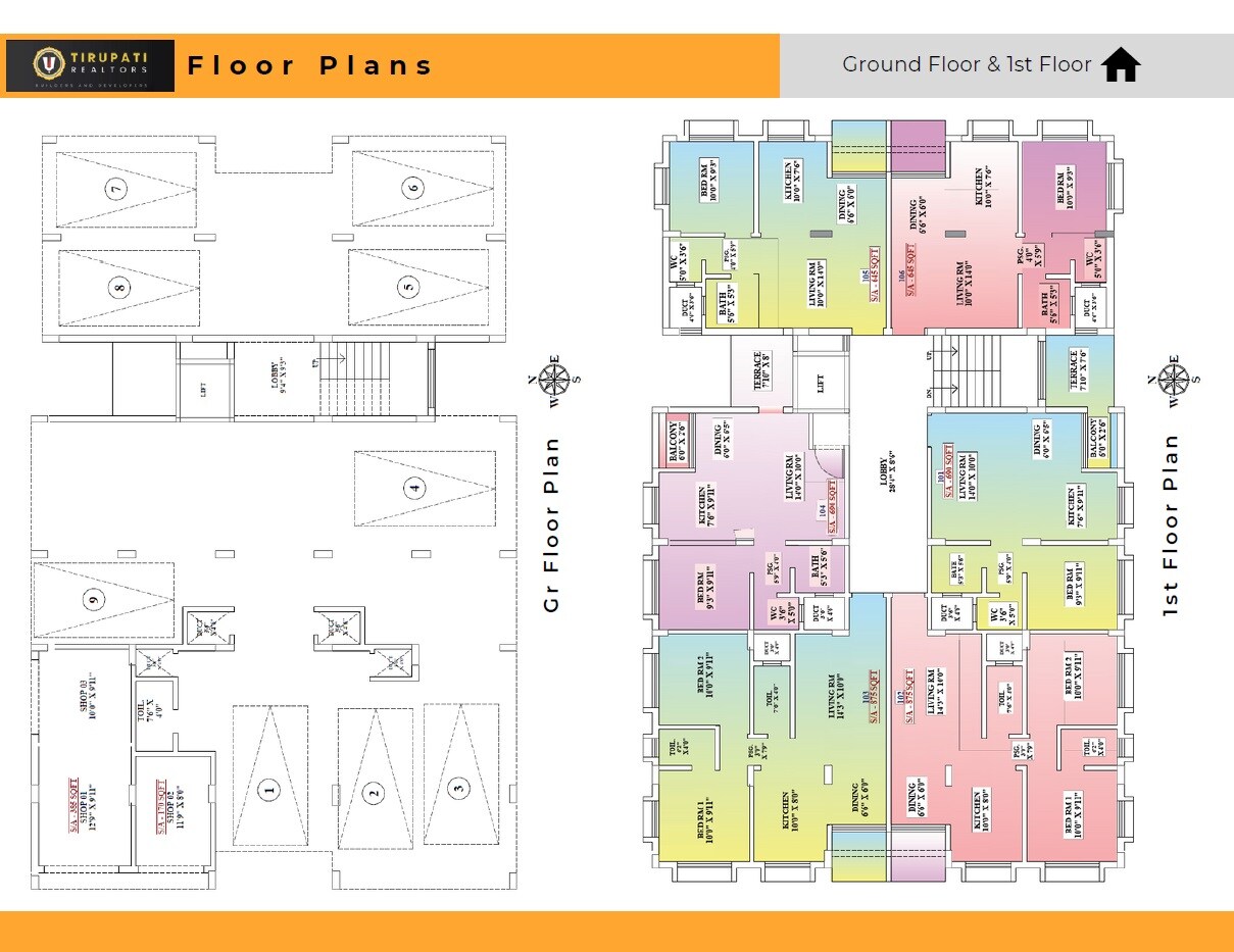 Tirupati Shree Datta Floor Plans