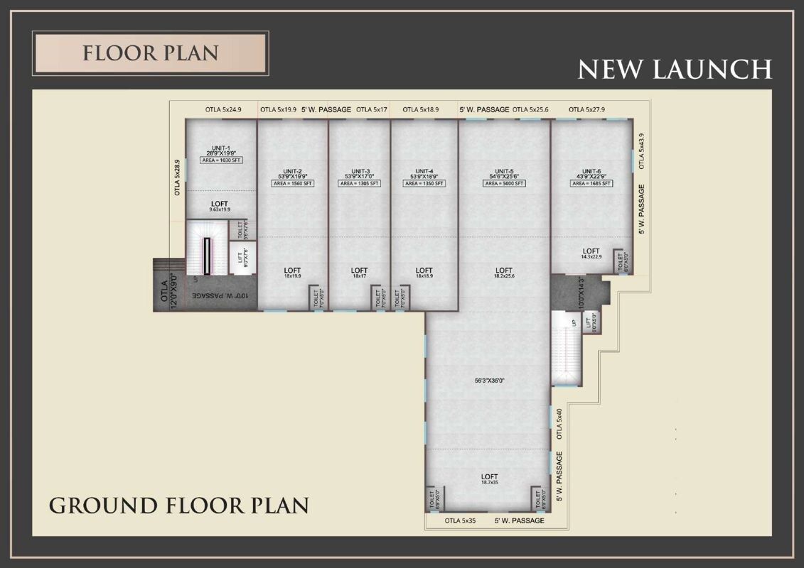 Trinity Industrial Park Floor Plans