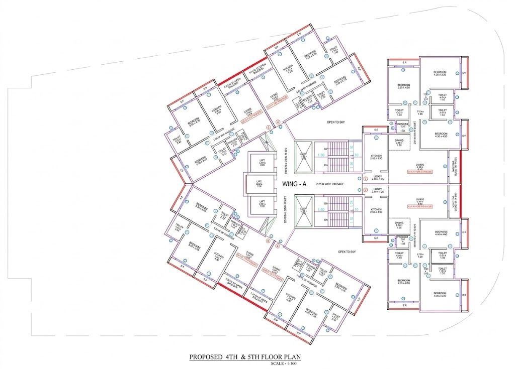 Unique Sky Infinia Floor Plans