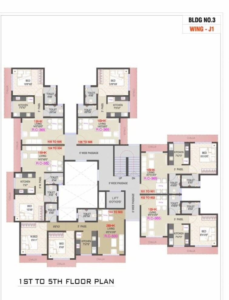 Vardhaman Shrushti Floor Plans