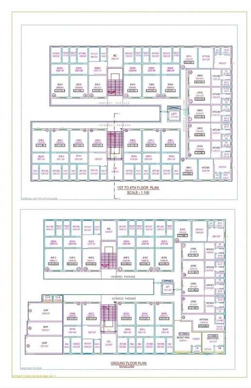 Vedant Complex Floor Plans